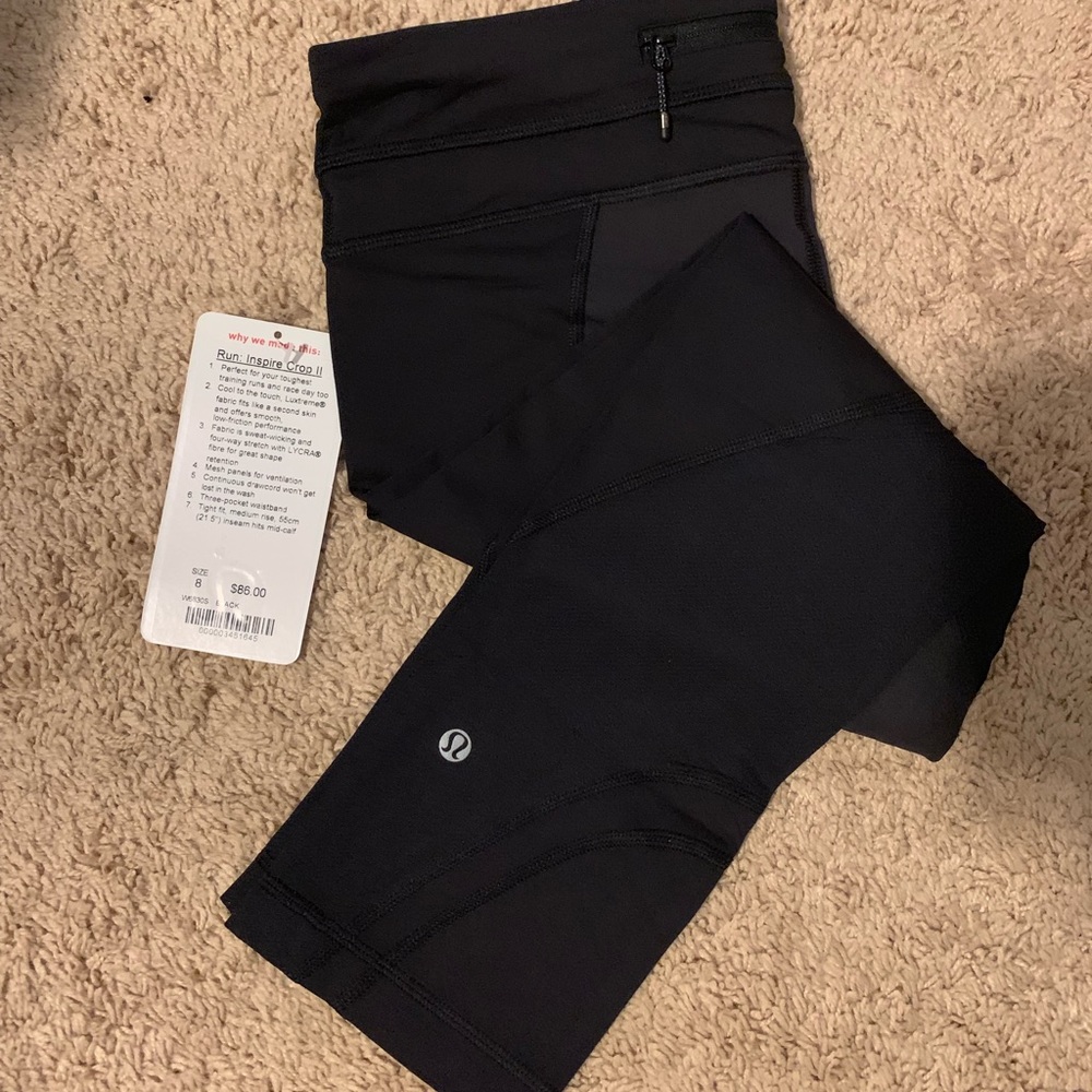 Lululemon Run Inspired Crop
